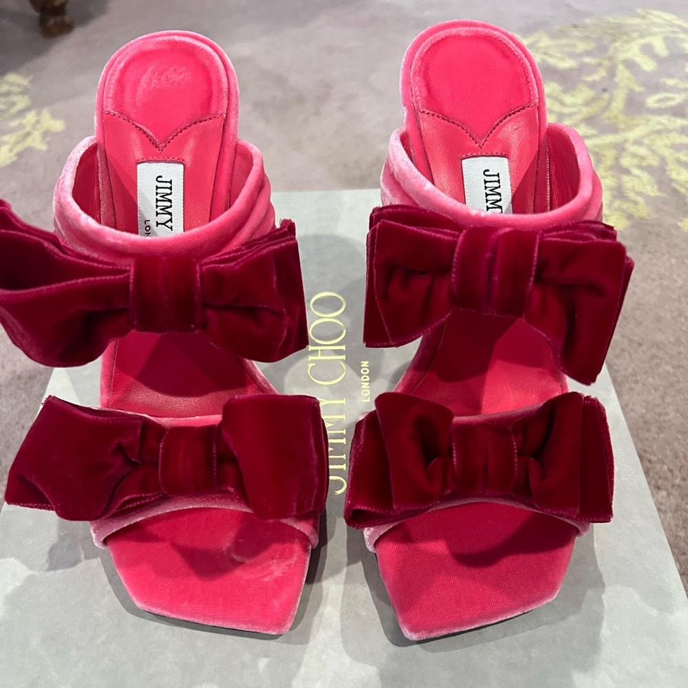 Jimmy Choo “FLACA Sandal 100”